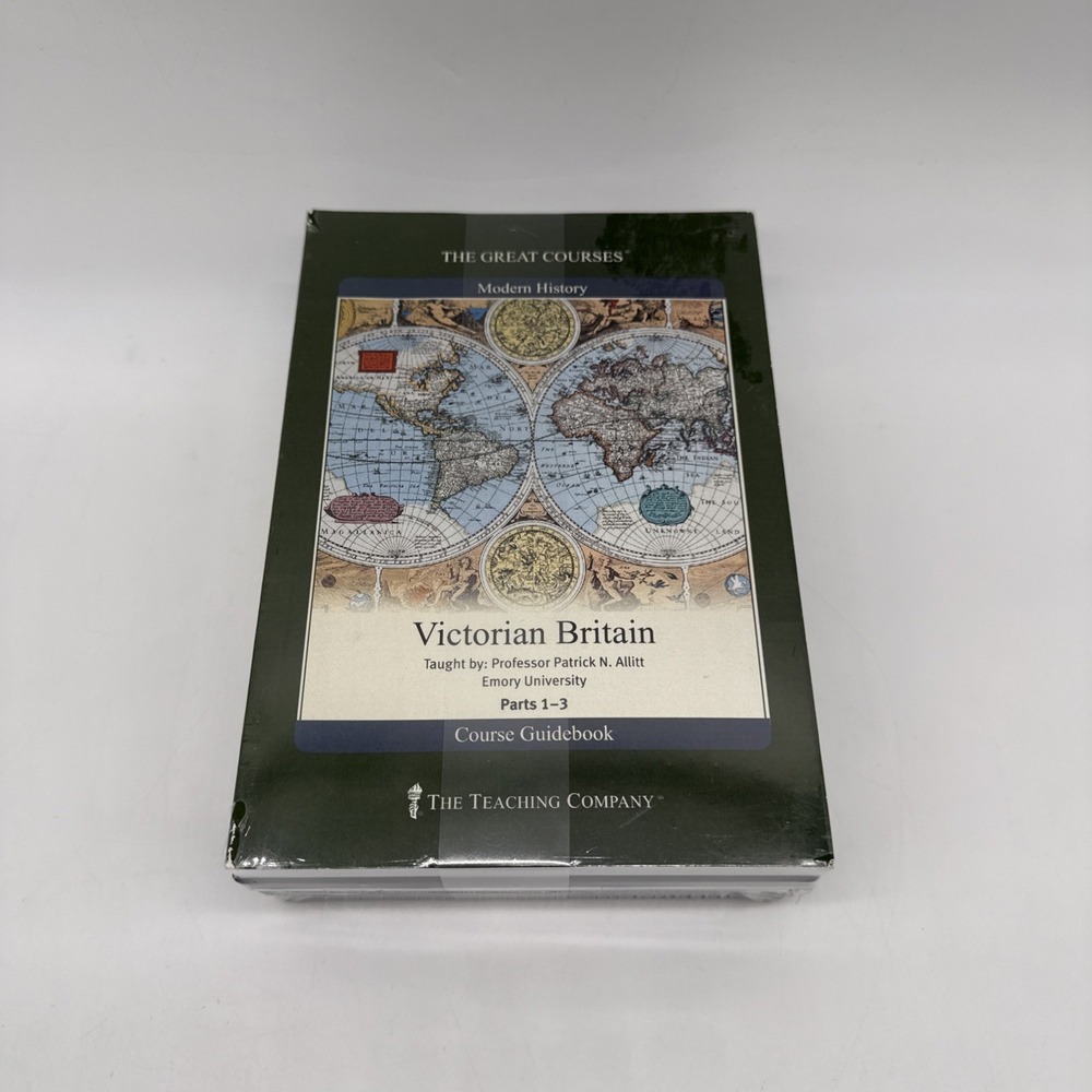 The Great Courses Victorian Britain Parts 1 2 3 DVD & Guidebook -- NEW SEALED
